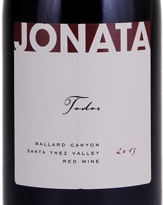 Jonata Wines Todos 2015 750ml