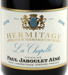 Domaine Paul Jaboulet Aine La Chapelle Hermitage 2016 750ml