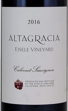 Eisele Vineyard Altagracia Cabernet Sauvignon 2016 750ml