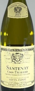Louis Jadot  Clos Faubard Blanc Santenay Premier Cru 2017 750ml