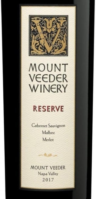 Mount Veeder Winery Mount Veeder Winery Reserve Red 2017 750ml