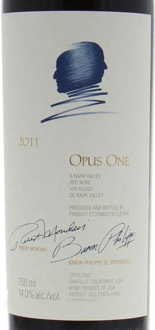 Opus One Napa Valley 2011 750ml