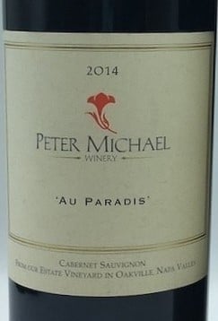 Peter Michael Au Paradis 2014 750ml