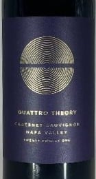 Quattro Theory Napa Valley Cabernet Sauvignon 2021 750ml