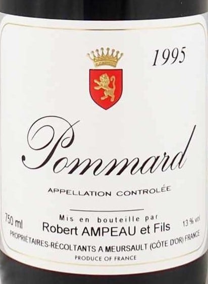 Robert Ampeau et Fils  Pommard  1995 750ml