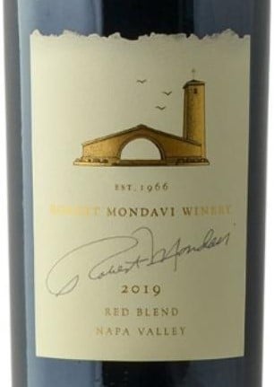 Robert Mondavi Winery Red Blend Napa Valley 2019 750ml