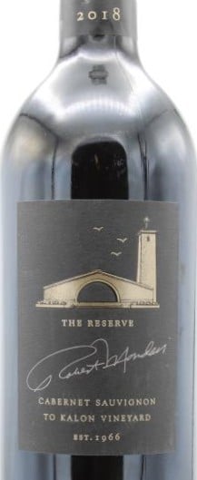 Robert Mondavi Winery The Reserve To Kalon Vineyard Cabernet Sauvignon 2018 750ml