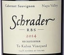 Schrader Cellars Beckstoffer To Kalon Vineyard RBS 2014 750ml