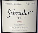 Schrader Cellars Beckstoffer To Kalon Vineyard T 6 2013 750ml