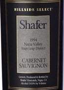 Shafer Vineyards Hillside Select 1994 750ml