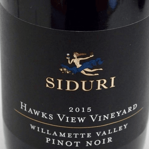 Siduri Hawk's View Willamette Valley Pinot Noir 2015 750ml