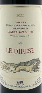 Tenuta San Guido Le Difese Toscana 2022 750ml