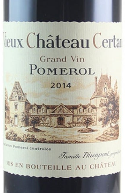 Vieux Chateau Certan Pomerol 2014 750ml