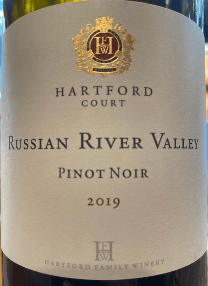 Hartford Family Winery Hartford Court Russian River Valley Pinot Noir 2019 750ml