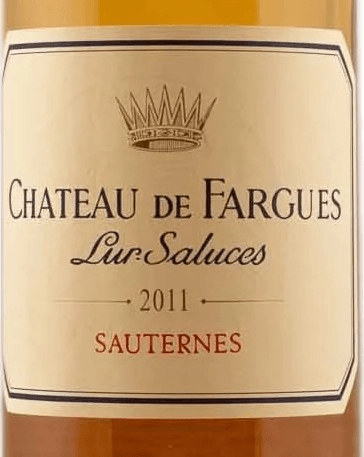 Chateau de Fargues Sauternes 2011 750ml
