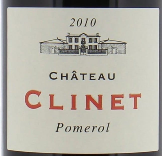 Chateau Clinet Pomerol 2010 750ml
