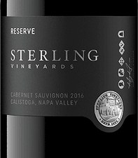Sterling Vineyards Napa Valley Reserve Cabernet Sauvignon 2016 750ml