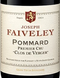 Domaine Faiveley  Clos du Verger Pommard Premier Cru 2014 750ml