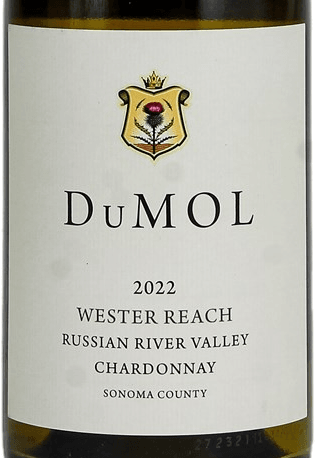 DuMOL Russian River Wester Reach Chardonnay 2022 750ml