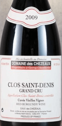 Domaine des Chezeaux Clos Saint-Denis Grand Cru 2009 750ml