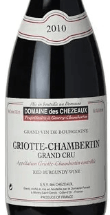 Domaine des Chezeaux Griotte-Chambertin Grand Cru 2010 750ml