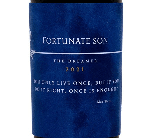 Hundred Acre Fortunate Son 'The Dreamer' Napa Valley 2021 750ml