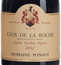 Domaine Ponsot Clos de la Roche Grand Cru Cuvee Vieilles Vignes 2012 750ml