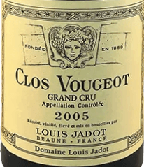 Louis Jadot Clos de Vougeot Grand Cru 2005 750ml