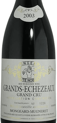 Domaine Mongeard-Mugneret Grands Echezeaux Grand Cru 2003 750ml