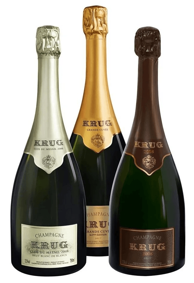 Krug 'Du Soliste a l'Orchestre' 3 bottle Pack Champagne 2006 750ml