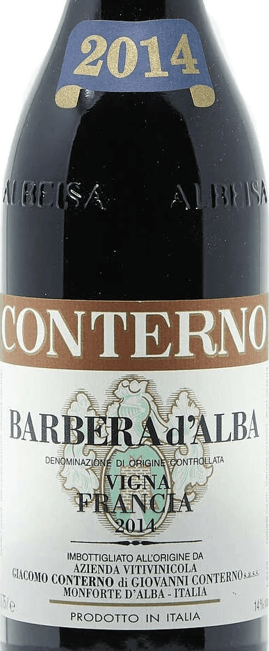 Giacomo Conterno Vigna Francia Barbera d'Alba 2014 750ml