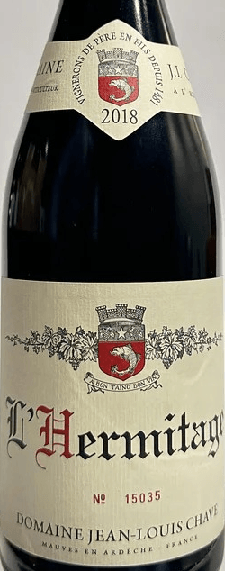 Domaine Jean-Louis Chave Hermitage 2018 750ml