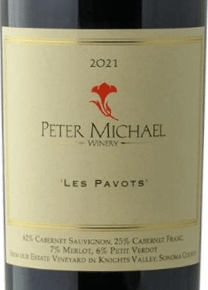 Peter Michael 'Les Pavots' Estate Red 2021 750ml
