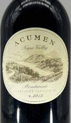 Acumen Mountainside Cabernet Sauvignon 2015 1.5L