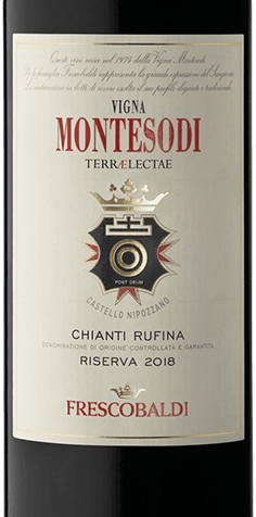 Marchesi Frescobaldi Castello di Nipozzano Montesodi Riserva Terraelectae 2018 750ml
