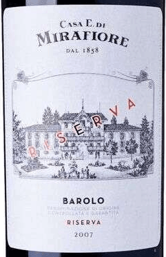 Mirafiore Barolo Riserva 2007 750ml