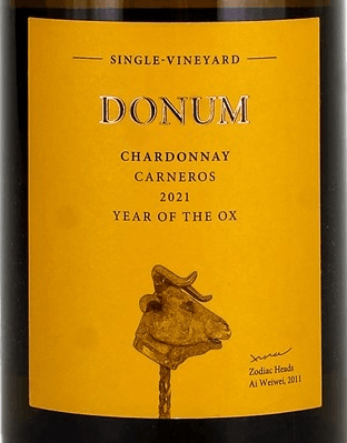 Donum Single Vineyard Carneros Chardonnay 2021 750ml