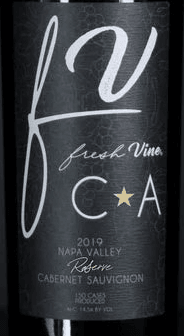 Fresh Vine Reserve Cabernet Sauvignon 2019 750ml