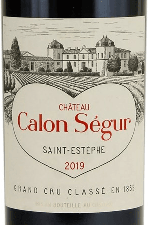 Chateau Calon Segur St. Estephe 2019 750ml
