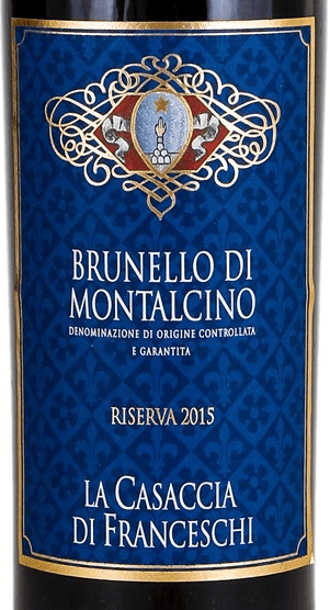 La Casaccia di Franceschi Brunello di Montalcino Riserva 2015 750ml