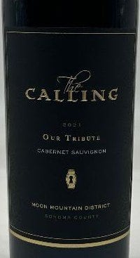 The Calling 'Our Tribute' Alexander Valley Cabernet Sauvignon 2021 750ml