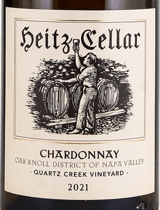 Heitz Cellar Quartz Creek Vineyard Oak Knoll District Chardonnay 2021 750ml
