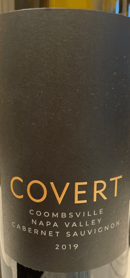 Covert Estate Black Label Cabernet Sauvignon 2019 750ml
