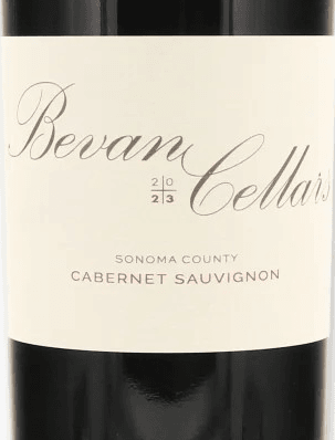 Bevan Sonoma County Cabernet Sauvignon 2023 750ml