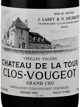 Chateau de La Tour Clos de Vougeot Vieilles Vignes Grand Cru 2018 750ml