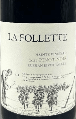 La Follette Heintz Vineyard Russian River Valley Pinot Noir 2021 750ml