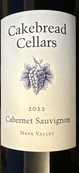 Cakebread Cellars Cabernet Sauvignon 2022 750ml