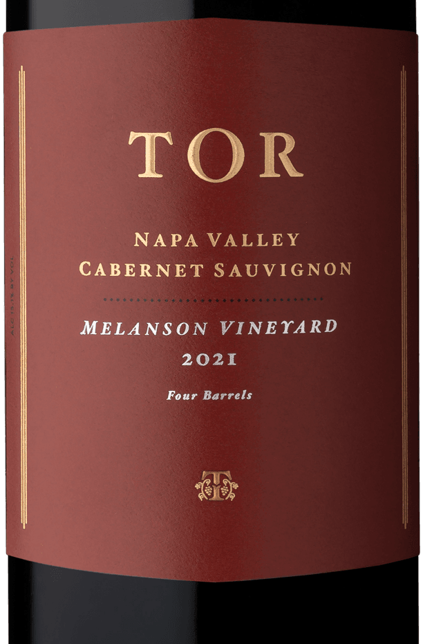 TOR Wines Melanson Vineyard Cabernet Sauvignon 2021 750ml
