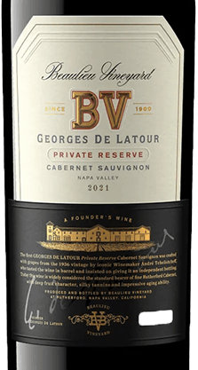 Beaulieu Vineyard BV Georges de Latour Private Reserve Cabernet Sauvignon 2021 750ml