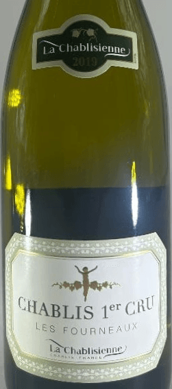 La Chablisienne Les Fourneaux Chablis Premier Cru 2019 750ml